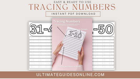 Tracing Numbers: Fun Ways to Learn Counting Skills