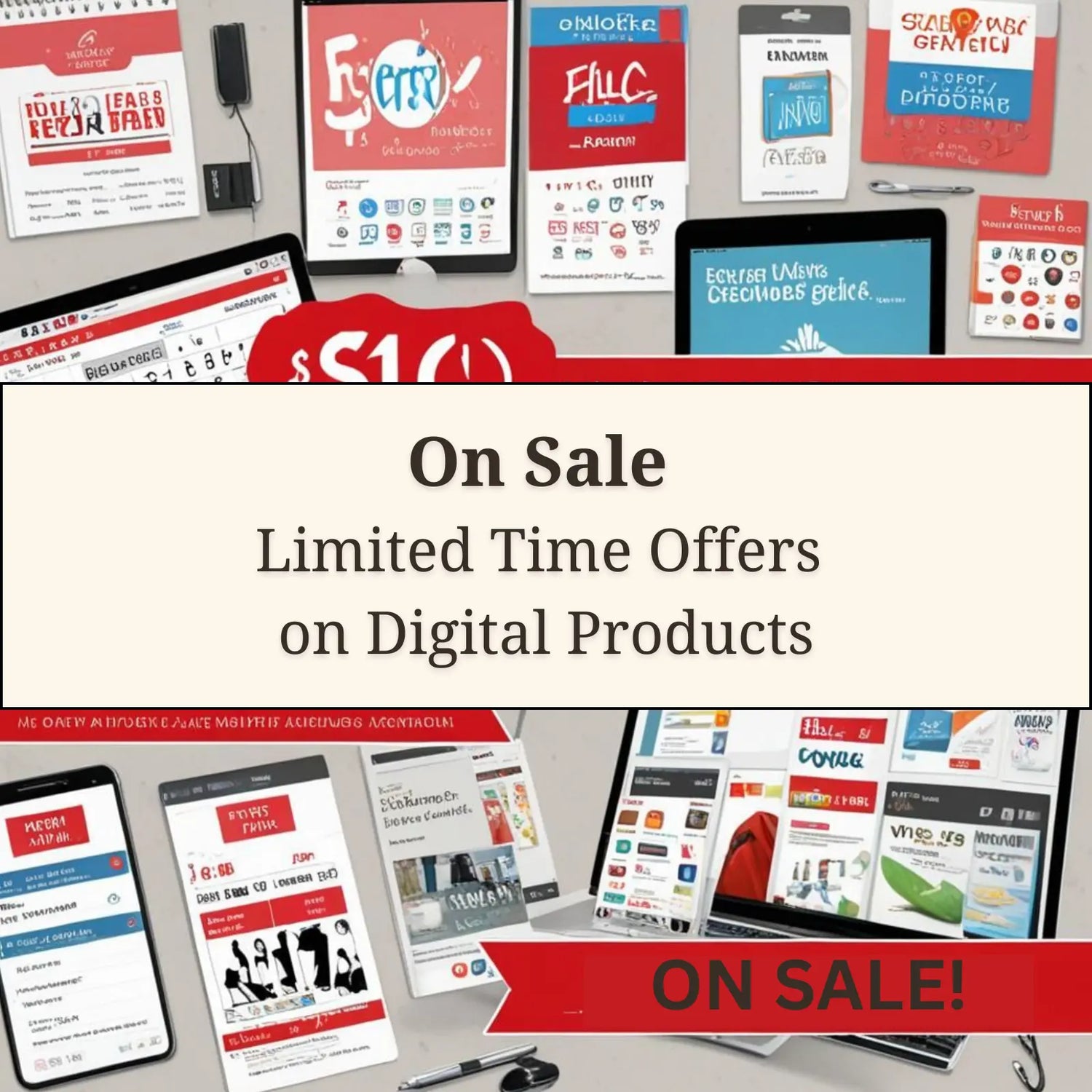 On Sale – Limited Time Offers on Digital Products